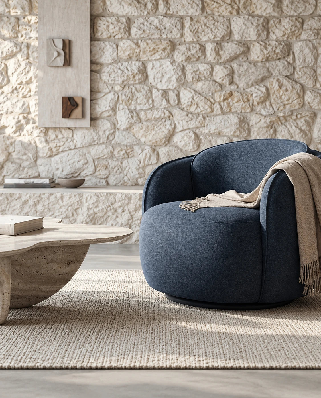 Fauteuil pivotant confortable - vue 4
