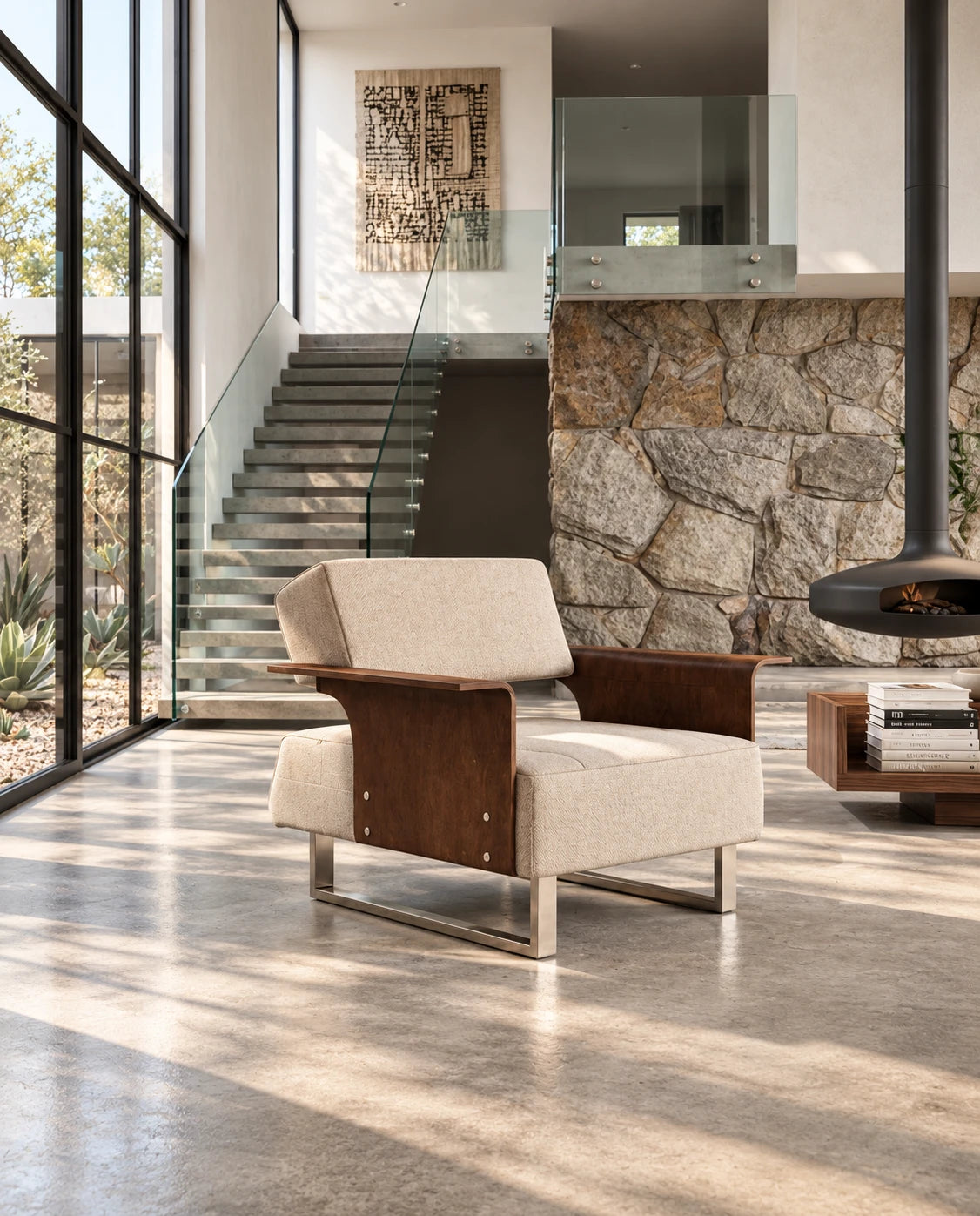 Fauteuil avec accoudoir - vue 15
