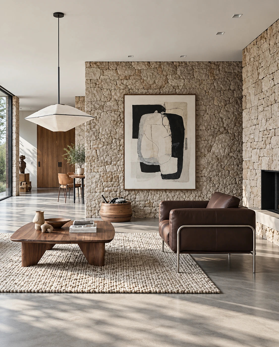 Fauteuil cuir design - vue 13