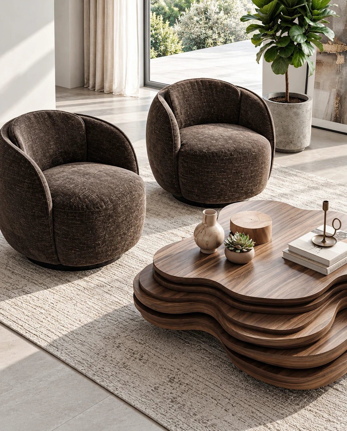 Fauteuil pivotant confortable - vue 20