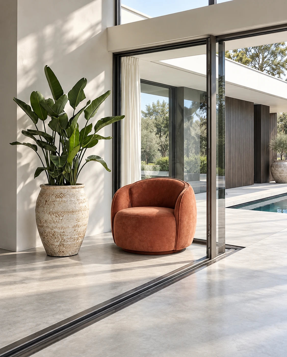 Fauteuil pivotant confortable - vue 3