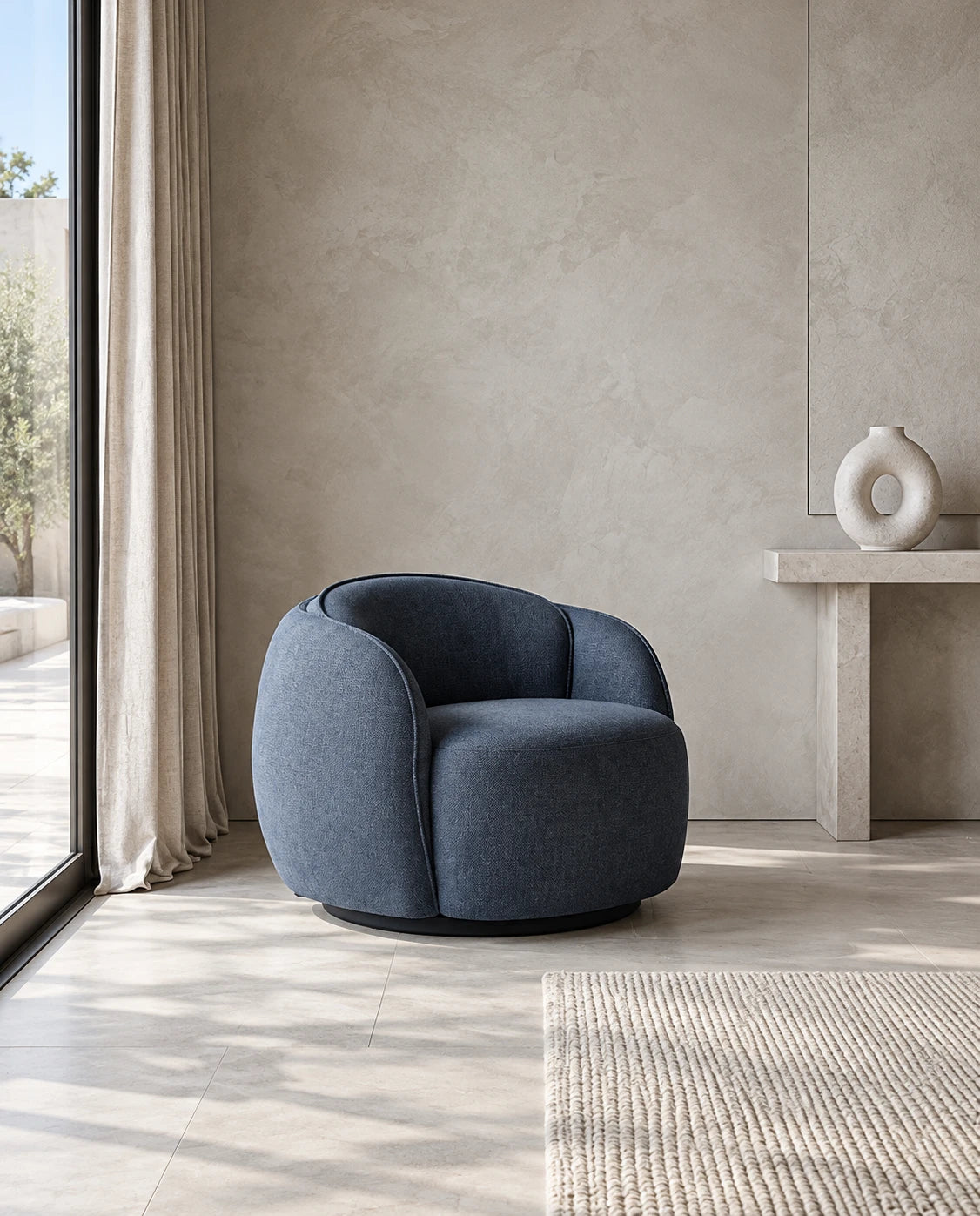 Fauteuil pivotant confortable - vue 8