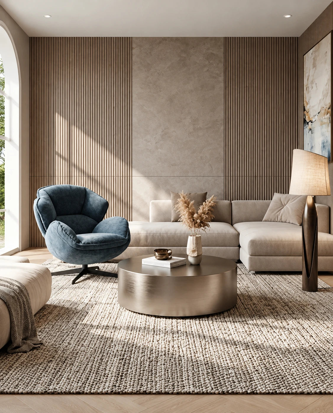 Fauteuil pivotant design - vue 9