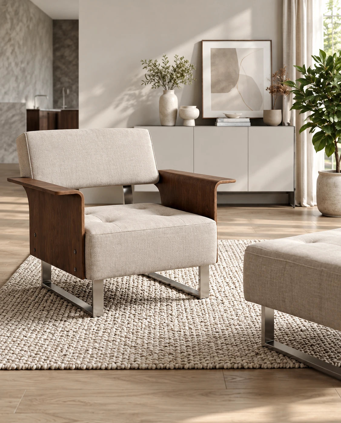 Fauteuil rétro - vue 1