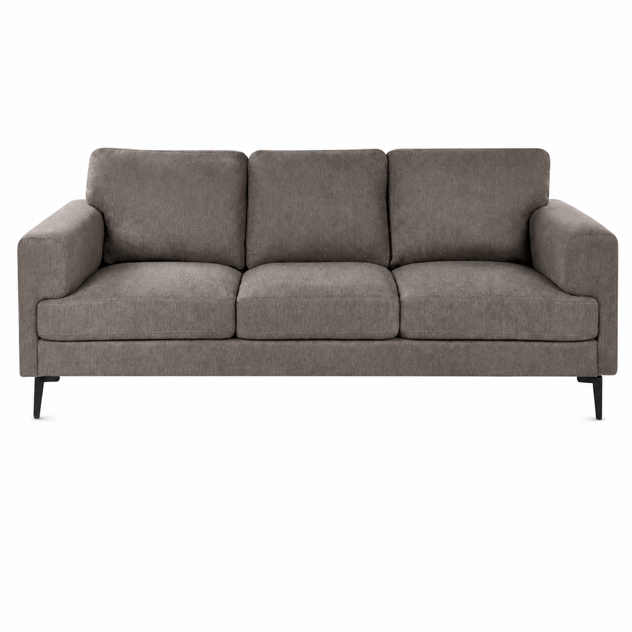 fauteuil pieds métal noir
