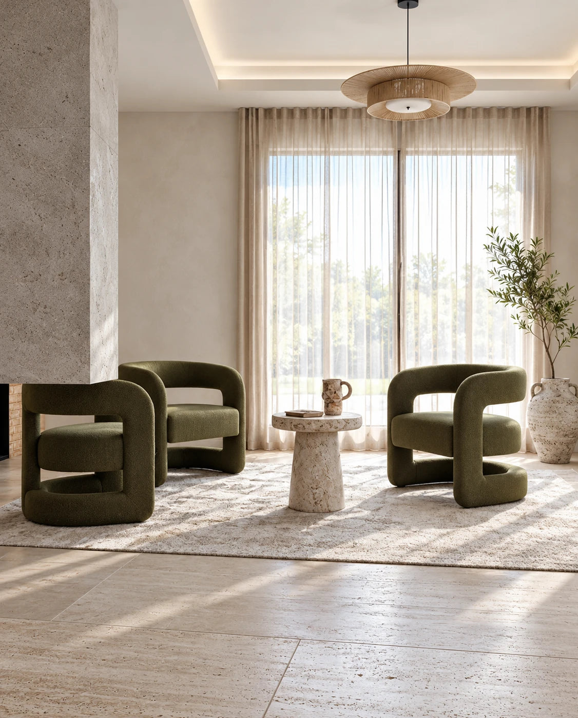 Petit fauteuil d'appoint - vue 15