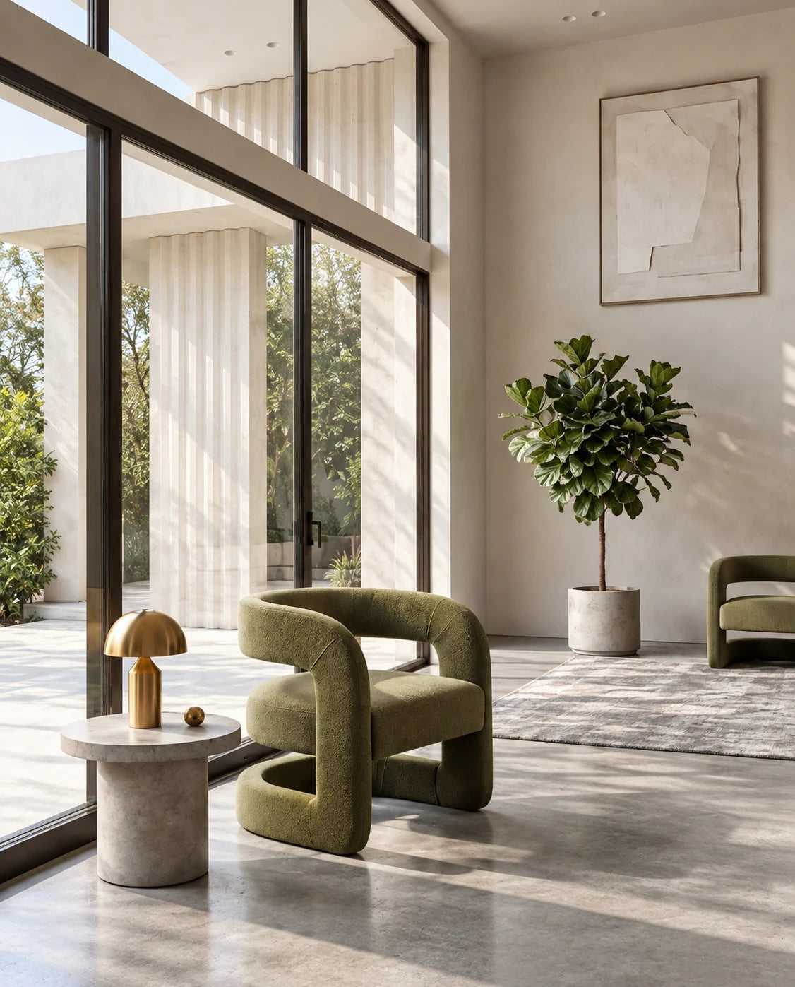 Petit fauteuil d'appoint - vue 19