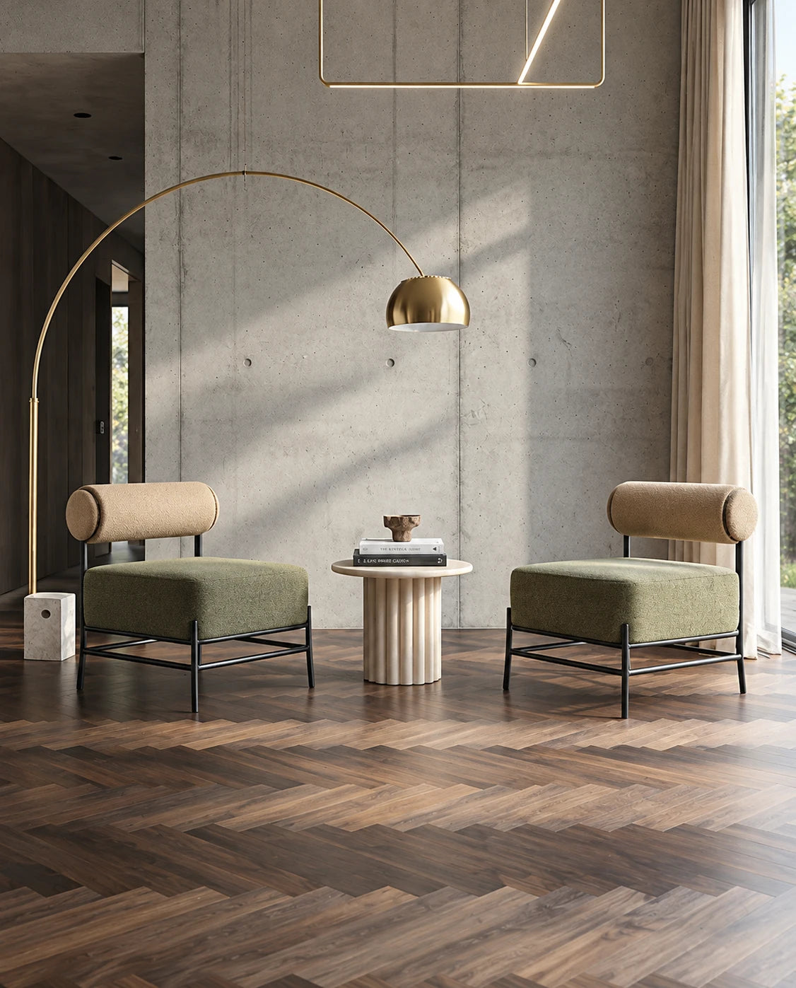 Petit fauteuil design - vue 3